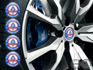 Shelby Felgendekor Stil Premium-Dome-Ausgabe